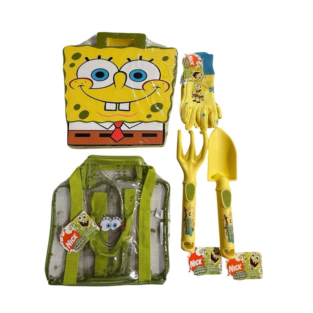 SpongeBob SquarePants Garden Child’s Combo Pack Vintage Brand New With Tags